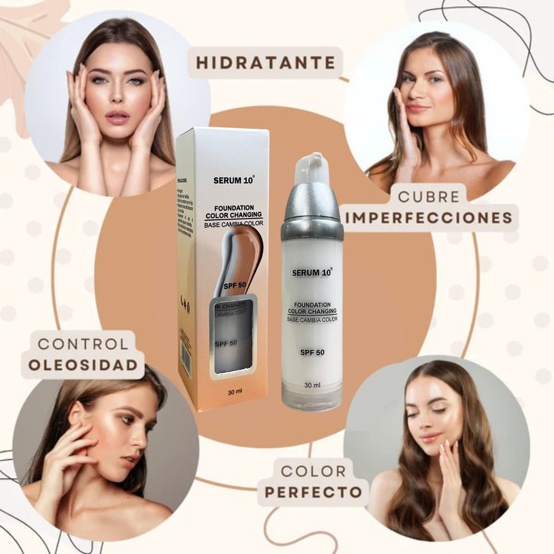 LA ÚNICA BASE DE MAQUILLAJE MÁGICA QUE CAMBIA DE COLOR 🤩 ORIGINAL